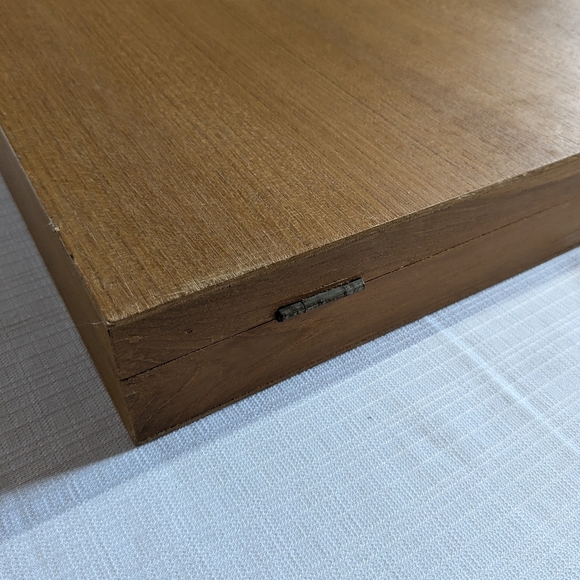 Flatware set VTG Rosewood & Bronze 36 pieces wood case MCM Jean Claude Utensils - Picture 16 of 16